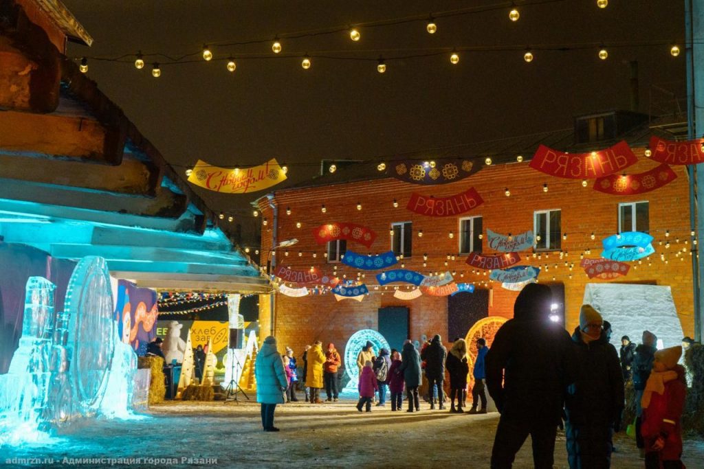 В Рязани открылся Фестиваль ледовых скульптур