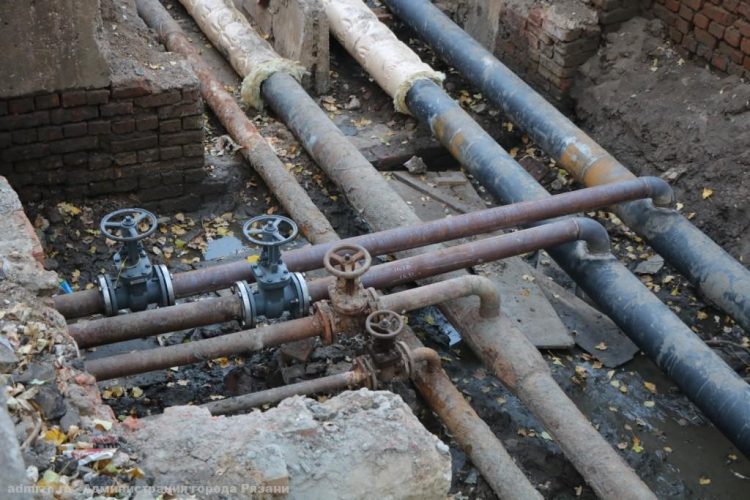 В рязанском Водоканале рассказали, когда завершится ремонт коллектора на улице Мервинской