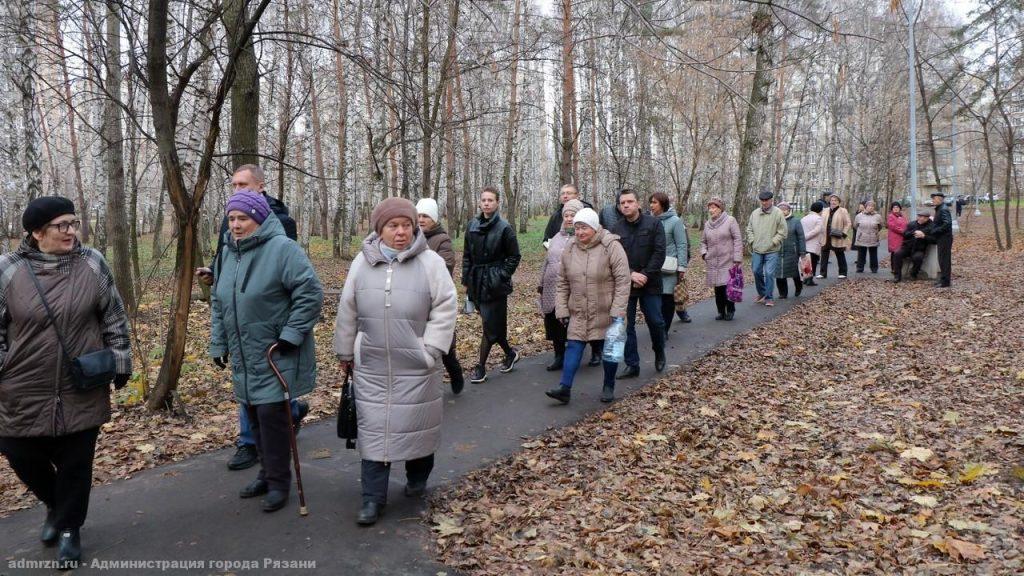 На улице Березовой прошла приемка двух проектов местных инициатив