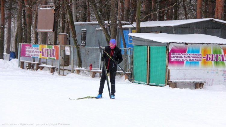 Зимой для рязанцев заработают 5 лыжных трасс