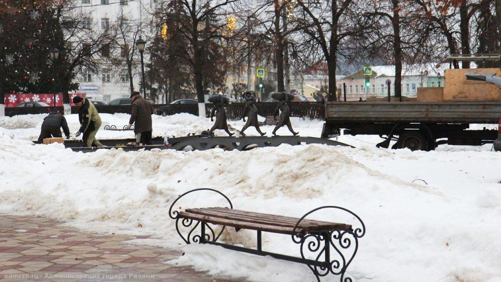 В центре Рязани появился новый арт-объект "Хлебная площадь"