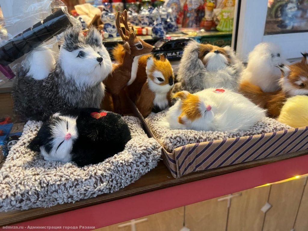 С 23 декабря на рязанском Лыбедском бульваре заработала новогодняя ярмарка