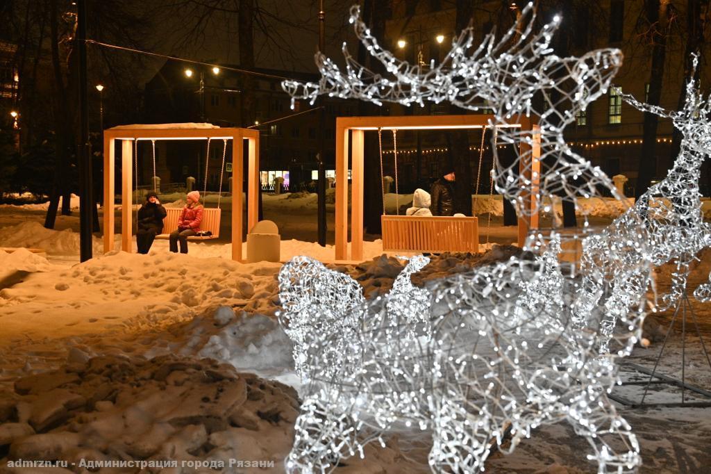 Для рязанцев открыли обновленный Кремлевский сквер