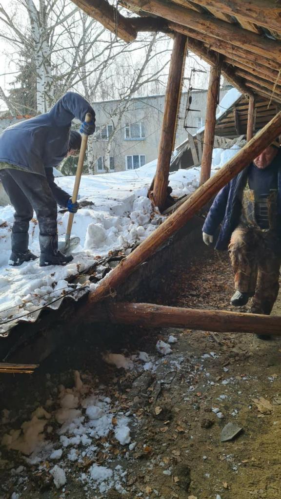 В Рязанском районе рухнула крыша многоквартирного дома