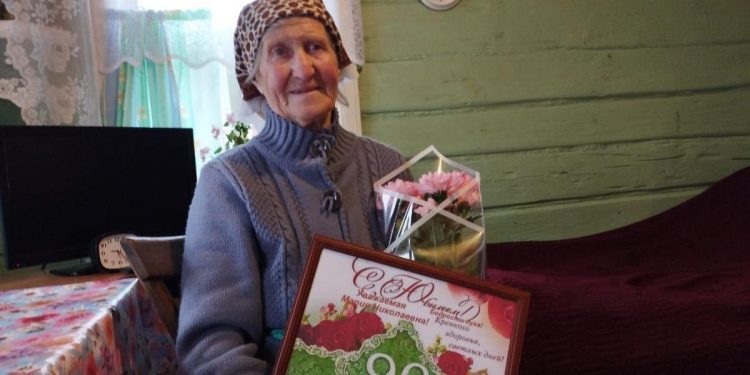 В Ермишинском районе местная жительница отпраздновала 90-летие