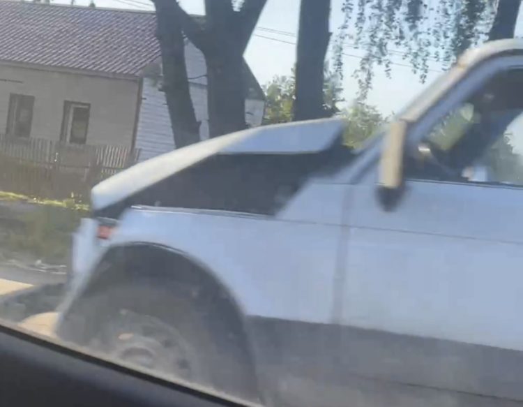 В рязанском Дягилеве столкнулись две легковушки