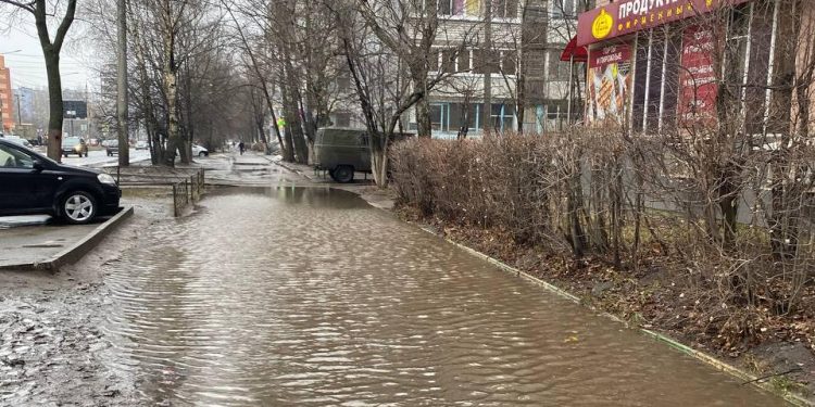 Рязанцы пожаловались на ежегодное затопление улицы Интернациональной