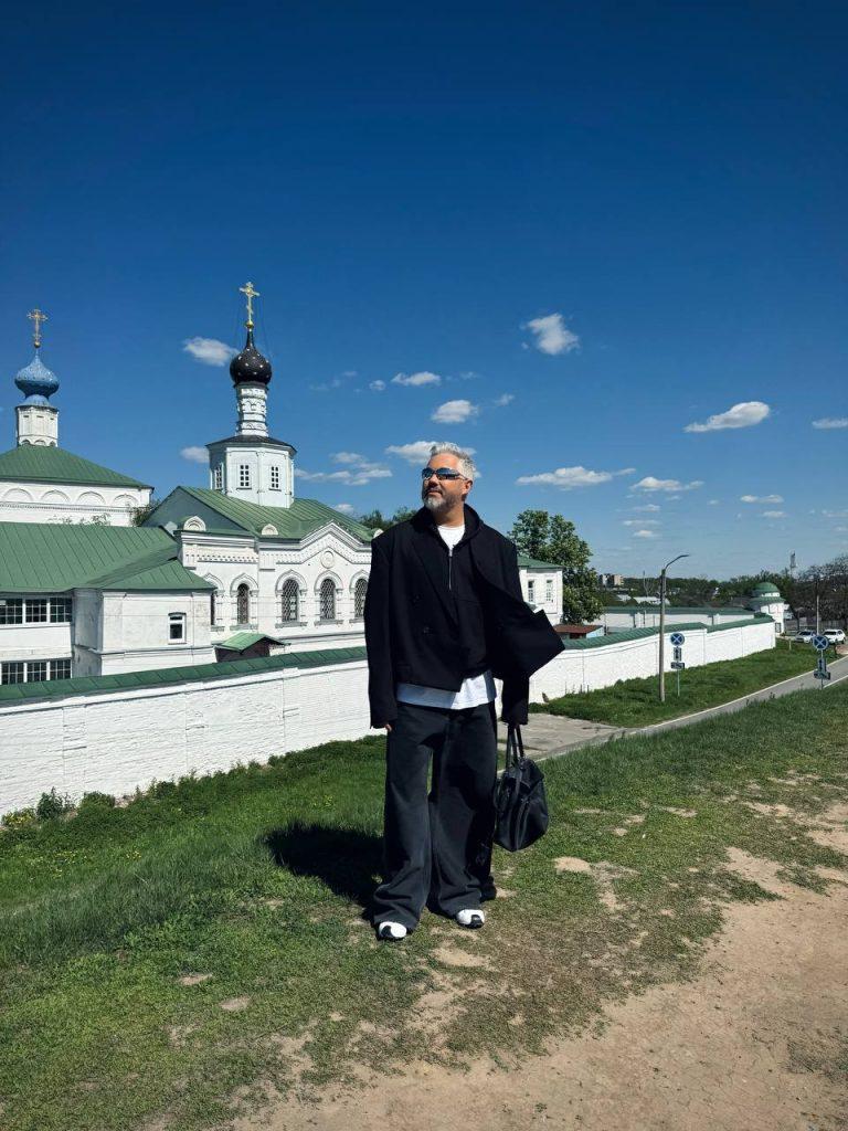 Стилист Александр Рогов сделал фото в Рязанском кремле