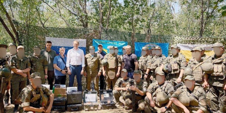 Рязанский губернатор Малков посетил Херсонскую область и встретился с военными Рязанский губернатор Малков посетил Херсонскую область и встретился с военными