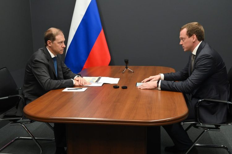 Рязань посетил первый заместитель председателя правительства РФ Денис Мантуров