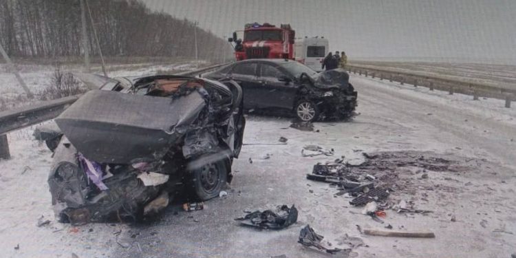 В массовом ДТП в Пронском районе пострадали 4 человека