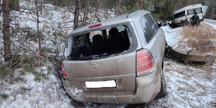 При столкновении двух легковушки в Клепиковском районе никто не пострадал