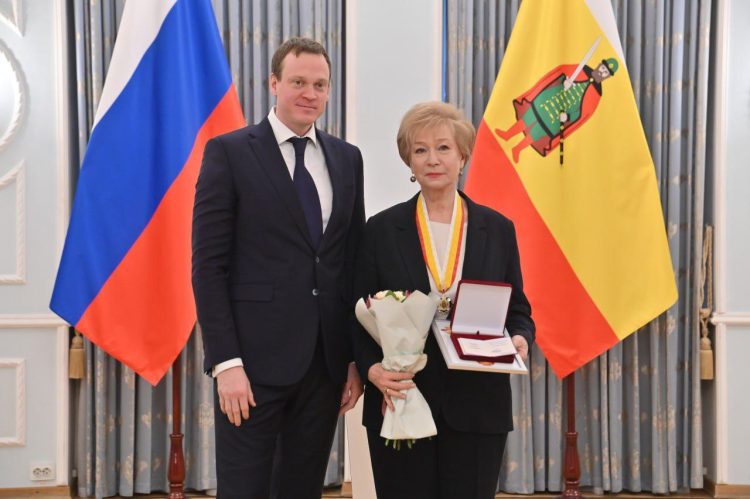 Почетными гражданами Рязанской области стали Гришина и Плугин