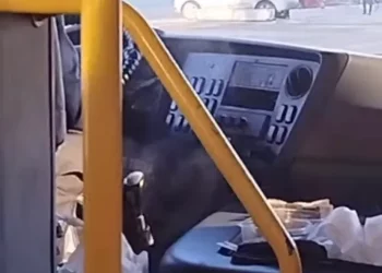 В салоне рязанской маршрутки №47 произошло задымление