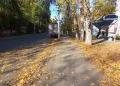 В Рязани фуры устроили парковку на остановке