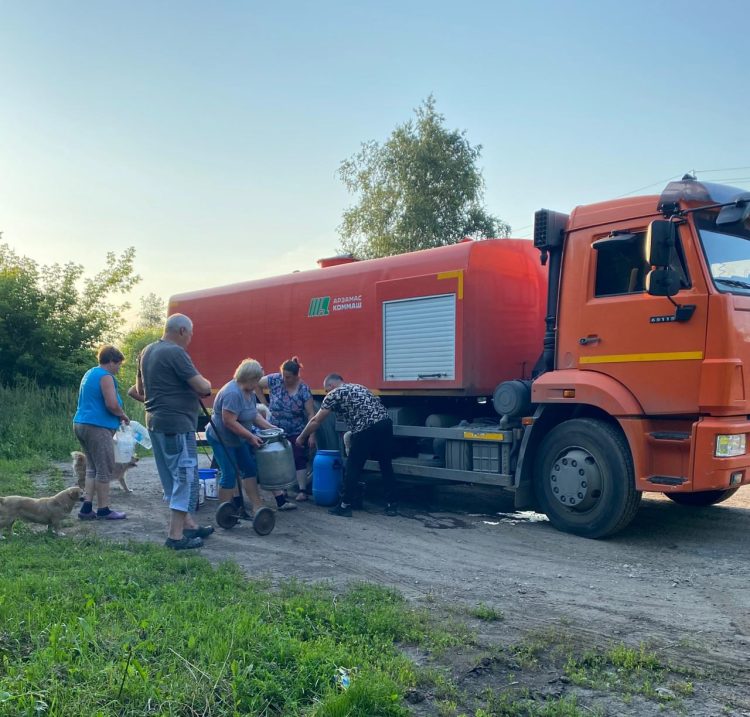 Малков взял на личный контроль ситуацию с водоснабжением в селе Лопатино Скопинского района