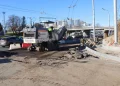 Ремонт на Московском шоссе изменил схему движения