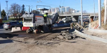 Ремонт на Московском шоссе изменил схему движения