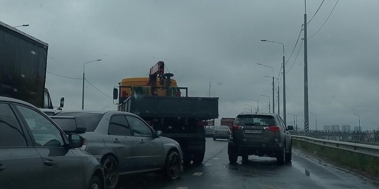 На Солотчинском шоссе столкнулись 4 машины