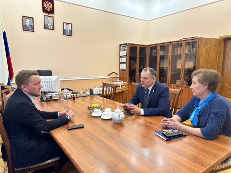 Игорь Мурог встретился с руководством РГУ имени Есенина