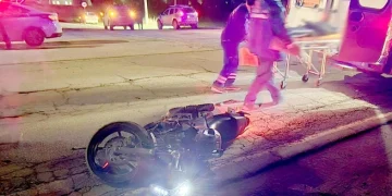 Юный байкер попал в аварию и его спасал вертолет