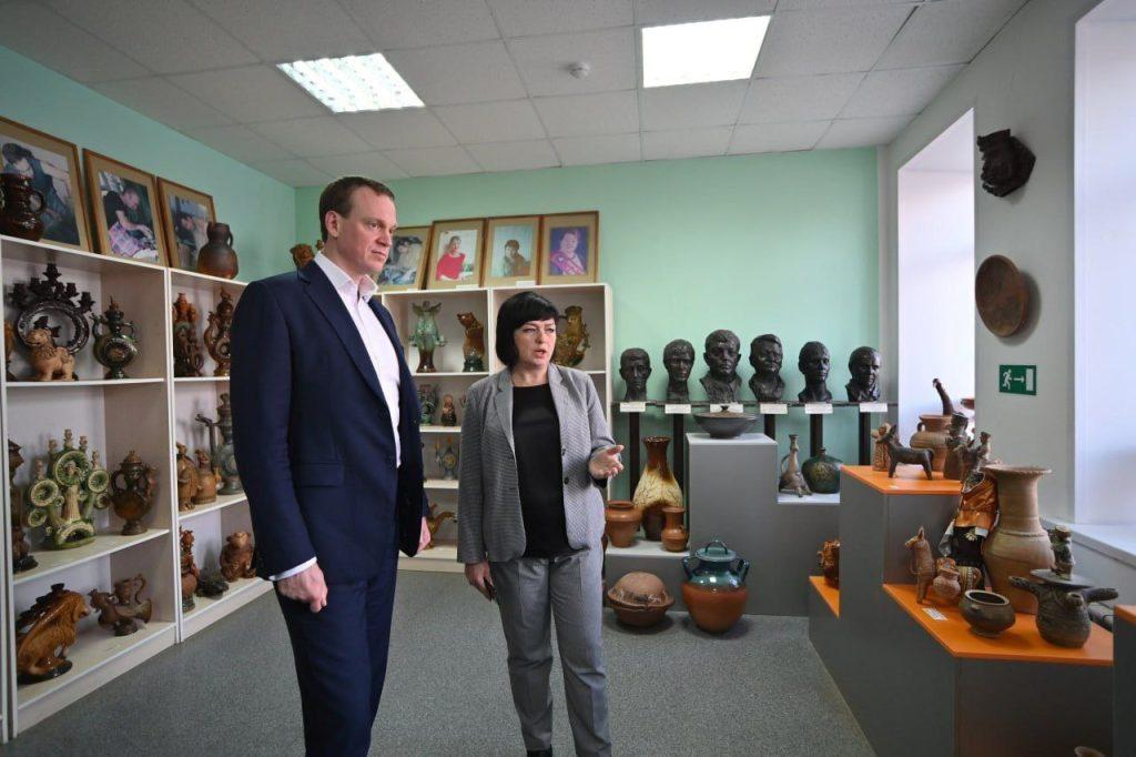 Малков посетил в рязанском Скопине сосудистый центр и центр беспилотных авиационных систем