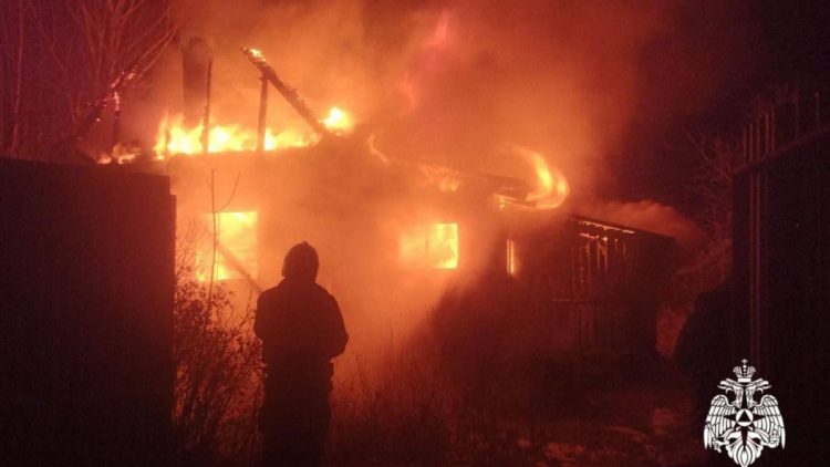 На пожаре в Касимовском округе погиб 50-летний мужчина