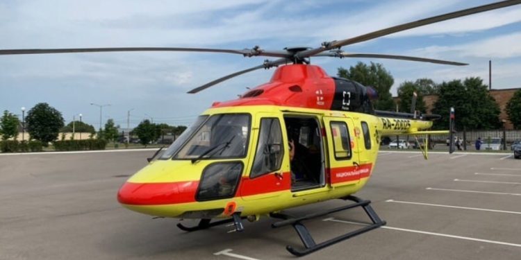За две недели вертолет санавиации доставил в Рязань 14 пациентов из районов региона