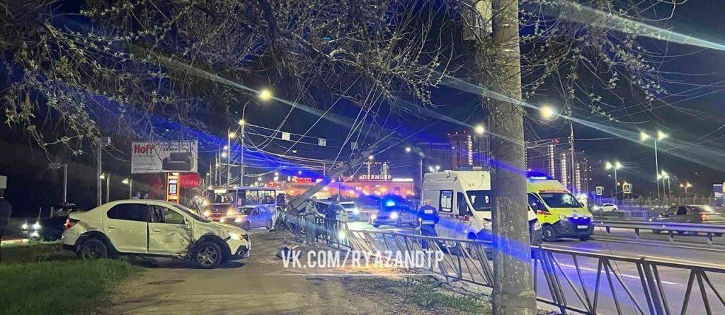На Московском шоссе произошло серьезное ДТП