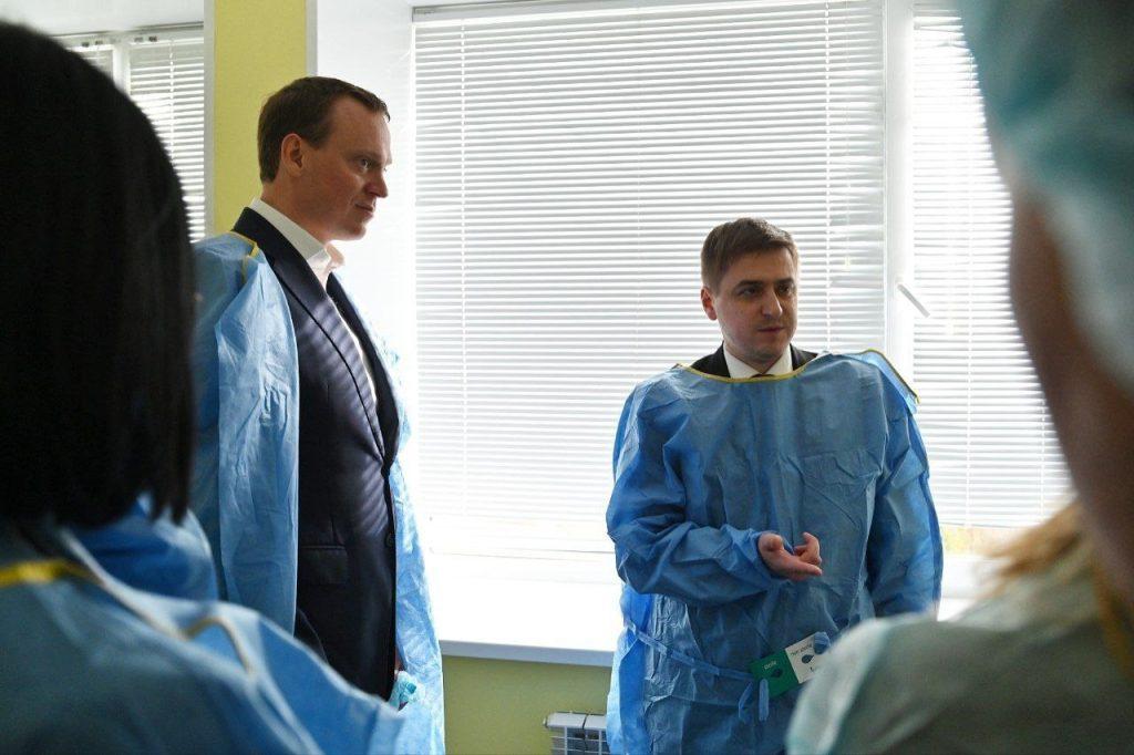 Малков посетил в рязанском Скопине сосудистый центр и центр беспилотных авиационных систем