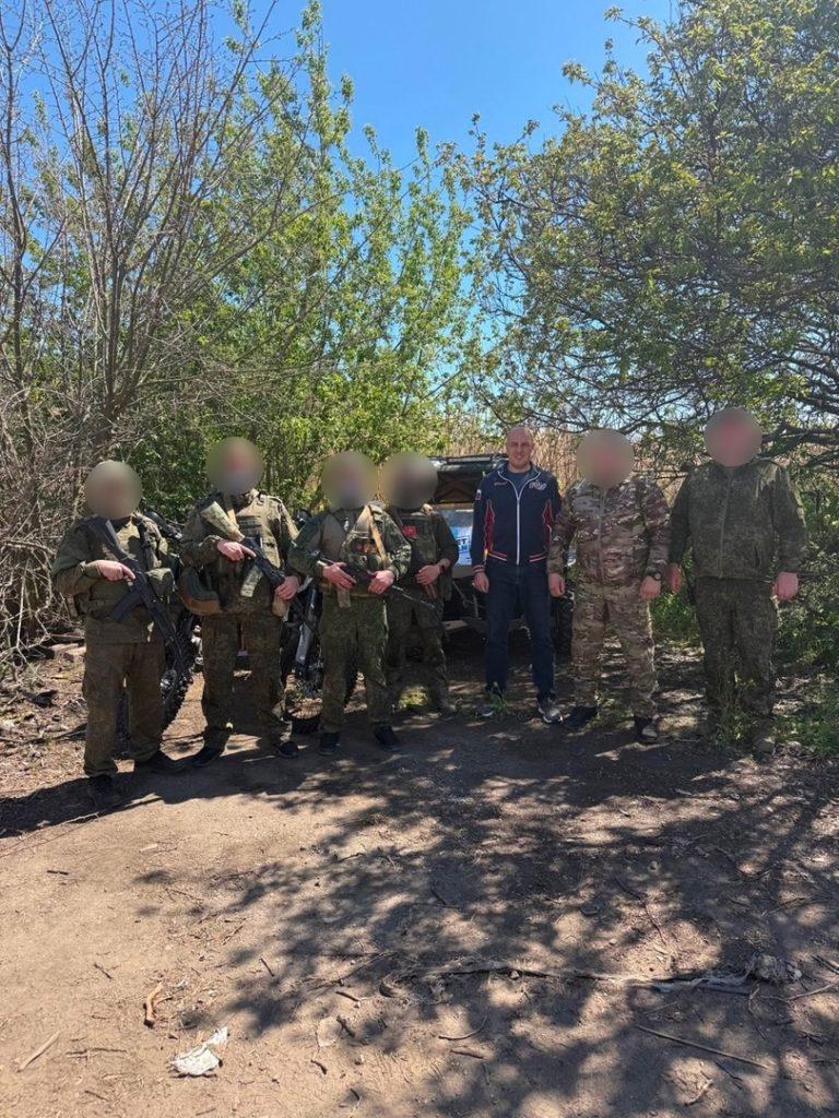 Вице-губернатор Рязанской области Артем Бранов посетил 387-й полк в зоне СВО