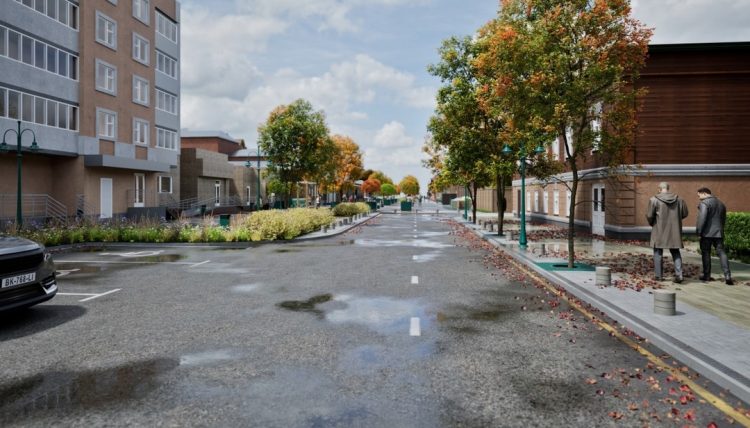 Артемов продемонстрировал, как будет выглядеть улица Павлова после благоустройства