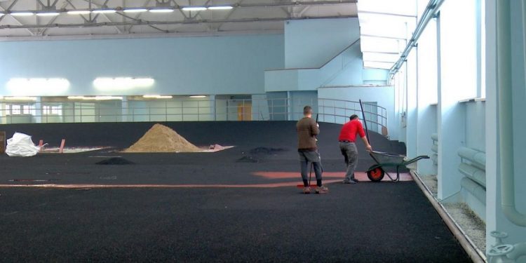 Реконструкция рязанского манежа «Юность завершится 29 декабря