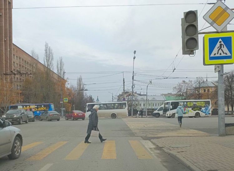 На рязанской площади Ленина 9 ноября не работает светофор