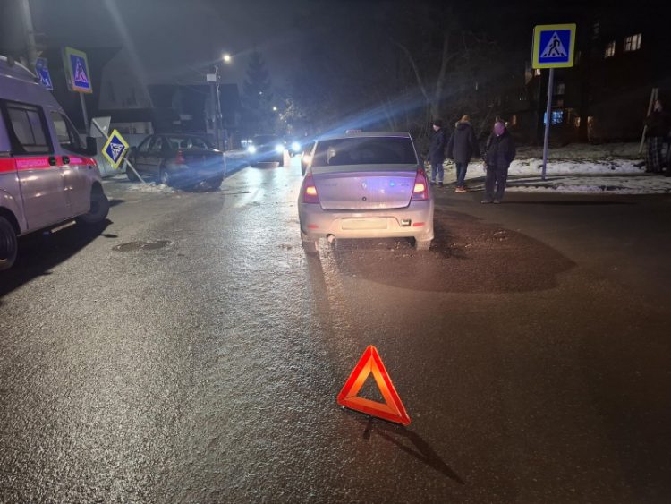В ДТП на улице Бронной пострадали два водителя
