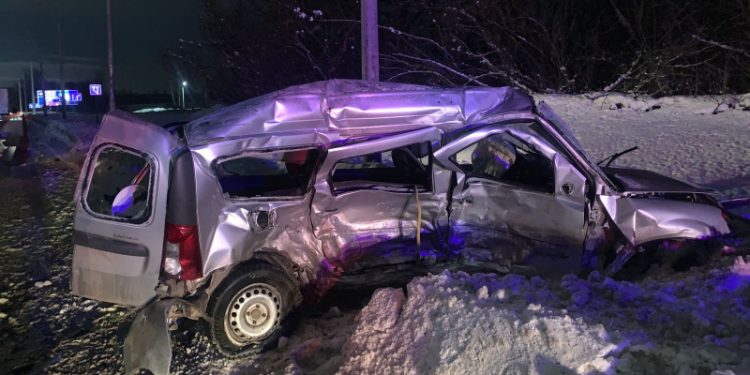 В ДТП в Рыбновском районе пострадали два водителя