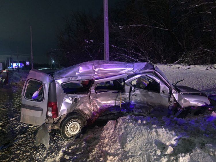 В ДТП в Рыбновском районе пострадали два водителя