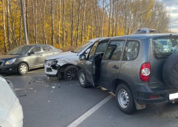 В ДТП на улице Качевской пострадали два водителя