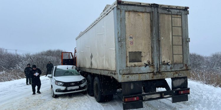 В ДТП в Чучковском районе пострадала женщина-водитель на «Lada Granta»