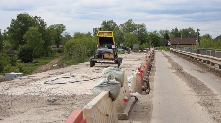 В Сараевском районе начался ремонт моста через реку Верда