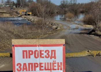 Паводок затопил мосты Рязанской области