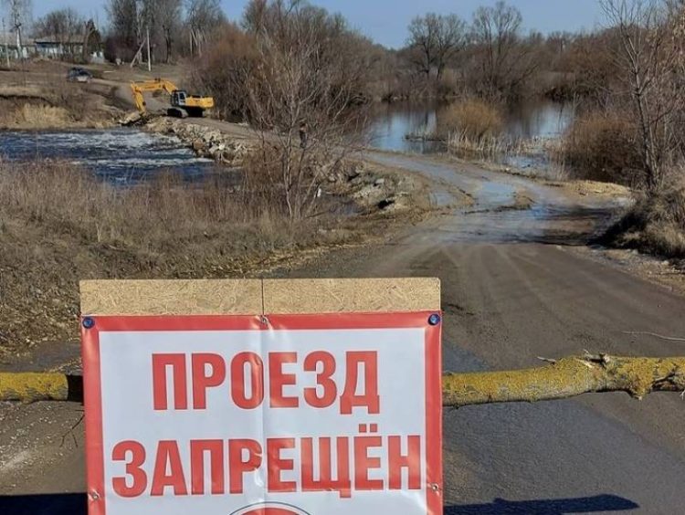 Паводок затопил мосты Рязанской области