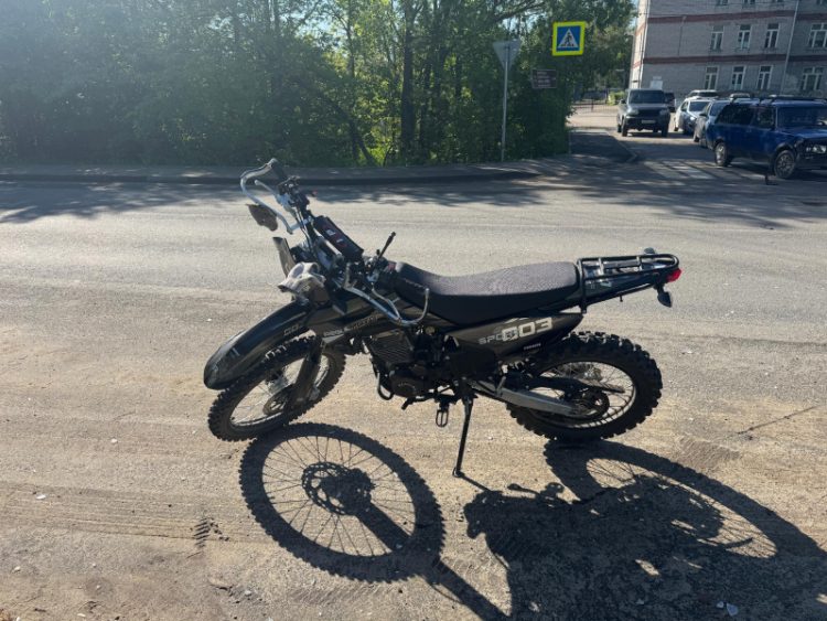 В ДТП в Клепиковском районе пострадал 37-летний мотоциклист