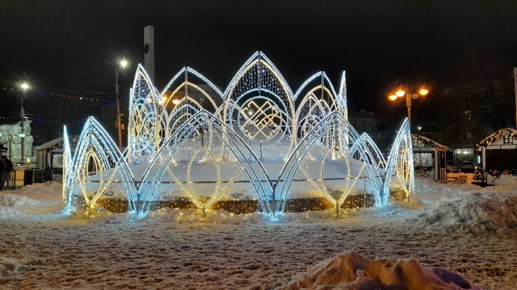 На проект "Рязань - Новогодняя столица России" выделили 180 миллионов рублей