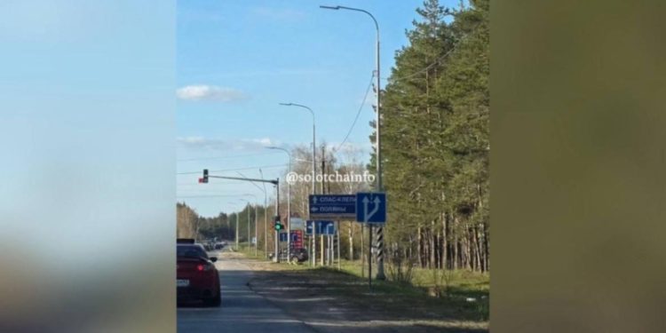 На трассе под Рязанью убрали дорожные камеры