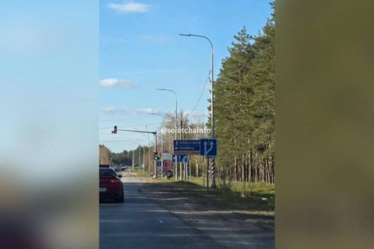 На трассе под Рязанью убрали дорожные камеры