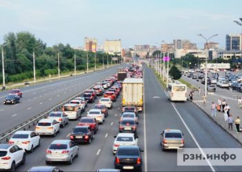 Движение транспорта ограничат на участке Московского шоссе в Рязани
