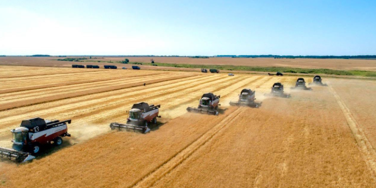 Малков: в Рязанской области уборочная кампания идет высокими темпами