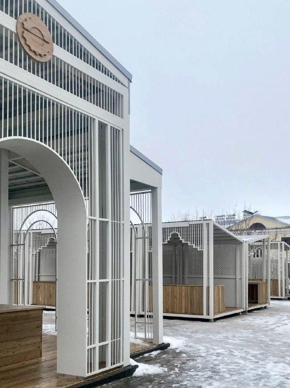 Главархитектура представила новые торговые павильоны рязанского Касимова
