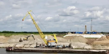 Новый мост через Оку в Рязани готов почти на треть